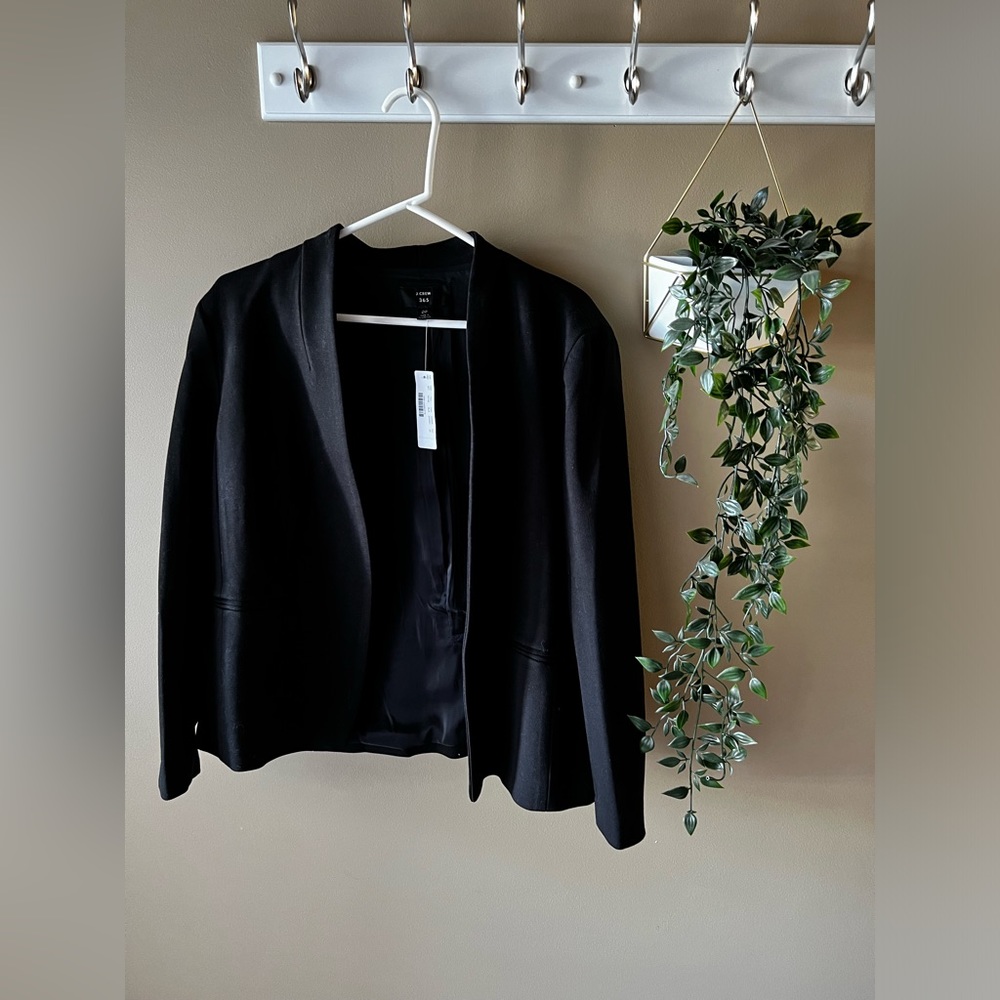 J. Crew black blazer/coat